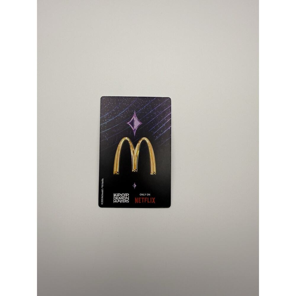 McDonald’s K-pop Demon Hunters 2026 Mystery Saja Boys Card Collectible New - Picture 4 of 5